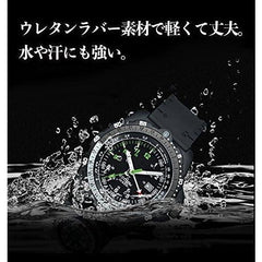 Luminox Genuine Luminox Band Compatible Item; Lug Width 0.9 inch (23 mm), Rubber Band (Calm)