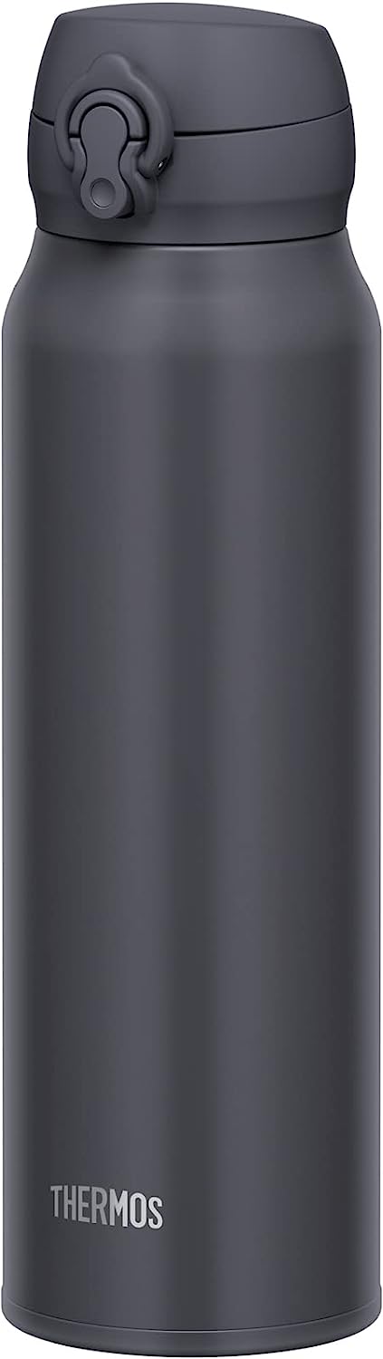 Water Bottle, 25.4 fl oz (750 ml ), White Stainless Steel, In stock!