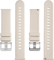 Rubber Watch Band, 0.6 inch (16 mm), 0.7 inch (17 mm), 0.7 inch (18 mm), 0.8 inch (20 mm), 0.9 inch (22 mm), Ultra Thin Silicone Watch Strap, Quick Release, Fully Waterproof, Replacement Strap