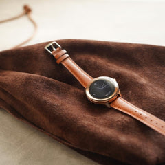 Women's Smart Watch Strap, Genuine Leather, Replacement Band (Band Width 0.7 inches (18 mm) or 0.8 inches (20 mm)