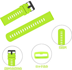 Watch Band Belt 19mm 20mm 22mm Silicone Band Waterproof Watch Replacement Strap Watch Band 19mm 20mm 22mm Quick Release Smart Watch Band Belt Replacement Strap Replacement Band Nylon Sports Loop Lightweight Breathable Easy Adjustment