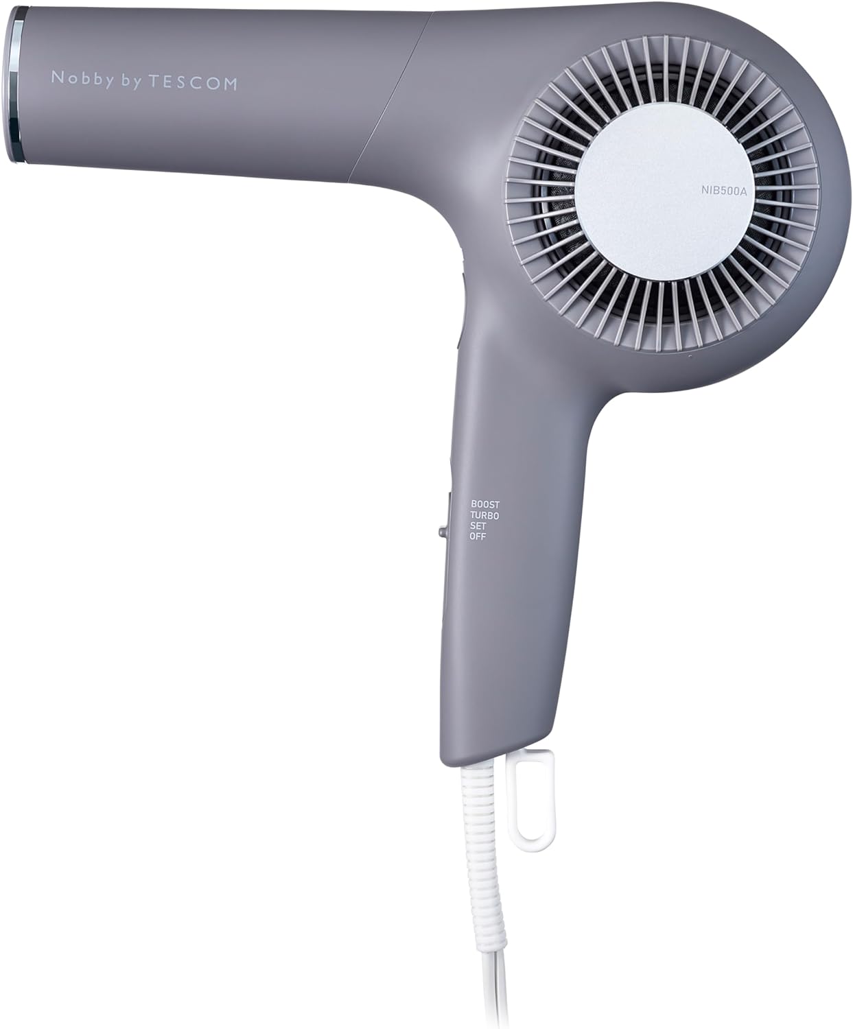 Nobby by TESCOM Professional Protective Ion Hair Dryer, Smoky Gray