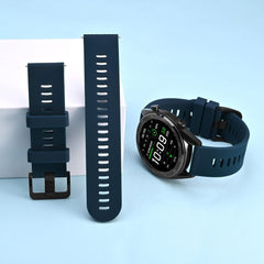 Watch Strap, Rubber, 0.7 inches (18 mm), 0.8 inches (20 mm), 0.9 inches (22 mm), Silicone Watch Band, Quick Release, Stylish, Rubber Replacement Strap