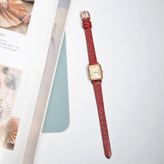 Watch Strap, 0.3 - 0.8 inches (8 - 20 mm), Genuine Leather Watch Band, Crocodile-Embossed Calf Leather, With Installation Tool