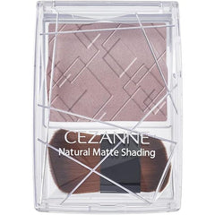 Cezanne Powder Natural Matte Shading 02 Cool Tone 2.7g Shadow Color Small Face Gray Mauve Brown