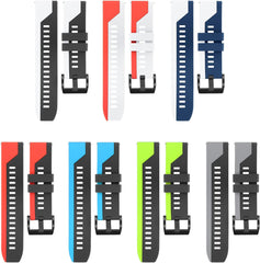 Watch Band, 0.8 inch (20 mm), 0.9 inch (22 mm), Soft, Lightweight, Breathable Silicone Sports Strap