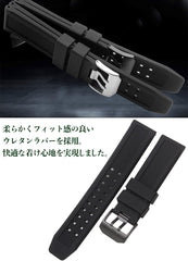 Luminox Genuine Luminox Band Compatible Item; Lug Width 0.9 inch (23 mm), Rubber Band (Calm)