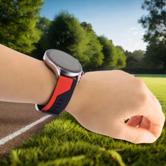 Watch Band, 0.8 inch (20 mm), 0.9 inch (22 mm), Soft, Lightweight, Breathable Silicone Sports Strap