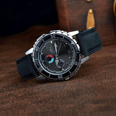 Watch Band 14/15/16/17/18/19/20/21/22/23/24mm Suede Genuine Leather Watch Strap Silver Buckle