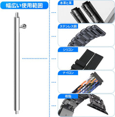Watch Band Spring Bars, Set of 6, 0.9 inch (22 mm), 0.8 inch (20 mm), 0.7 inch (18 mm), Stainless Steel, Watch Tool, Watch Strap, Spring Bar, 0.87, 0.87, 0.7 inches (22 mm), 0.89 inches (20 mm), 0.7 inches (18
