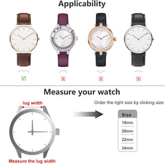 Quick Release Watch Band, Watch Strap, 0.8 inch (20 mm), 0.9 inch (22 mm), Bamboo Genuine Leather, Band, Smart Watch Band, Smart Watch Band, Wristwatch, Wristwatch, Wristband, Women's, Men's, Present, Leather Band, gray