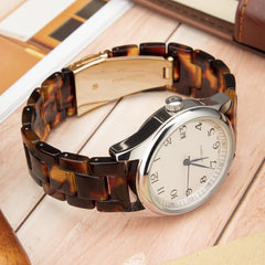 SEUER Watch Band, Resin Replacement Strap, 0.8 inches (20 mm), 0.9 inches (22 mm), Quick Release, Watch Strap, Lightweight, Sweat Resistant, Stainless Steel, Deployment Clasp, Easy to Install, 23 Colors Available