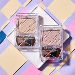Cezanne Powder Natural Matte Shading 02 Cool Tone 2.7g Shadow Color Small Face Gray Mauve Brown