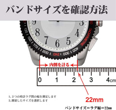 Watch Band, 0.7 / 0.8 / 0.9 inches (18 / 20 / 22 mm), Calf Leather Watch Replacement Strap, Quick Release, Genuine Leather, Business Style
