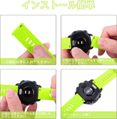 Watch Band Belt 19mm 20mm 22mm Silicone Band Waterproof Watch Replacement Strap Watch Band 19mm 20mm 22mm Quick Release Smart Watch Band Belt Replacement Strap Replacement Band Nylon Sports Loop Lightweight Breathable Easy Adjustment
