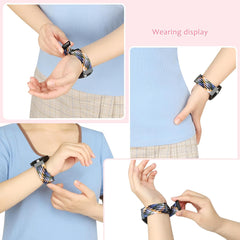 Watch Band, 20mm 22mm Nylon Watch Strap, Soft Breathable Nylon Weave Folding Clasp Magnetic Strap