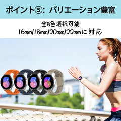 Silicone Watch Band 16mm 18mm 20mm 22mm Rubber Watch Strap Quick Release Smart Watch Replacement Strap with Replacement Tools and Instructions