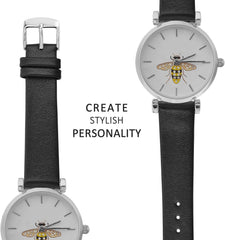 Genuine Leather Watch Band, 0.3, 0.4, 0.5, 0.6, 0.6, 0.7, 0.8, 0.9 inches (8, 10, 12, 14, 16, 18, 20, 22 mm)