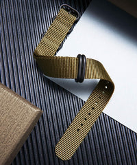Watch Band Thick G10 Fine Watch Replacement Nylon Strap Multicolor Watch Strap for Men Women 18mm 19mm 20mm 21mm 22mm 23mm 24mm Military Heavy Duty 5 Ring Silver/Black with Stainless Steel Buckle