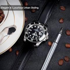 Watch Band, Watch Band, 0.7 inch (18 mm), 0.7 inch (19 mm), 0.8 inch (20 mm), 0.8 inch (21 mm), 0.9 inch (22 mm), Genuine Leather Watch Band, Quick Release, No Tools Required, Elegant, Calf Leather, Sweat Proof, Tactile Lining, Watch Strap