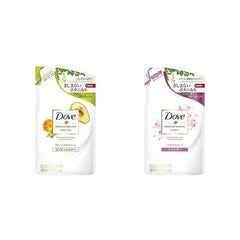 [Japanese Shampoo and Conditioner] Dove Bulk Purchase Botanical Selection Damage Protection Shampoo Refill 2 Refills 350g x 2