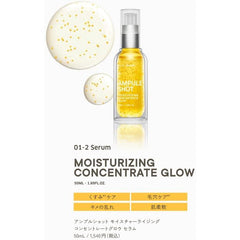 ampoule shot moisturizing concentrate glow cellum