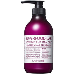 [Japanese Shampoo and Conditioner] 95% naturally derived ingredients SUPERFOOD LAB UV Rays P Barrier Refreshing Shampoo   Treatment Body Set (480ml   480g) SUPERFOOD LAB Non-silicon Non-paraben Biotin Moisturizing Additive-free Pollen SFL