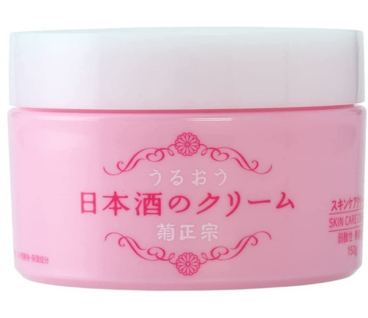 Kikumasamune Sake Skin Care Cream, Made in Japan, 5.3 oz (150 g)