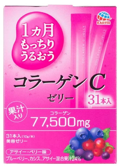 Earth Pharmaceutical Collagen C Jelly for 1 Month 0.4 oz (10 g) x 31 Bottles