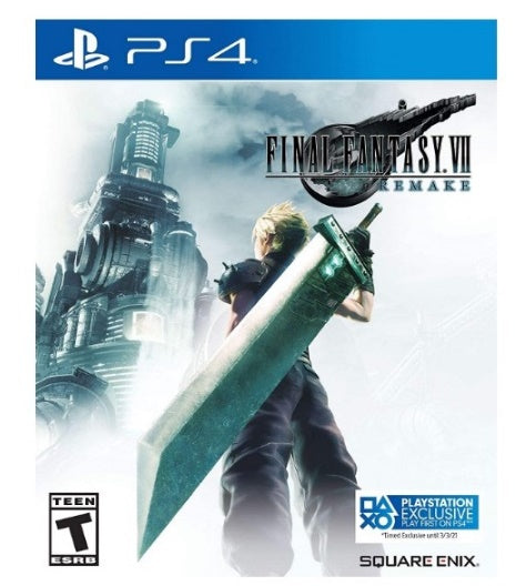 Final Fantasy VII: Remake(US edition)- PS4