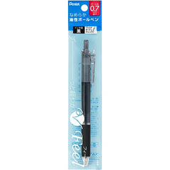 Pentel Oil Ballpoint Pen Feel 0.5 XBXB115-A5 Clear Black a five-piece package