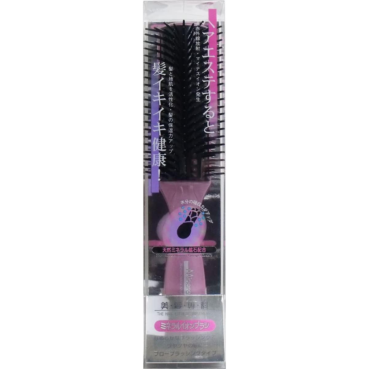 Beauty, Hair, Specialty, Department Mineral Ion Brush Dry Brush (large) 1 x Pink IO-10011