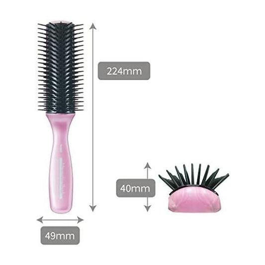 Beth VESS Made in Japan Outlet Blow Brush, Domestically Produced, Moisturizing, Beauty Ingredients Formulated, Natural Mineral Ore Formulation, Negative Ions, Far Infrared Radiation, Brushing,