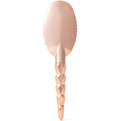 Francfranc French Shiv Dual Oval Hairbrush Shiny Pink Gold