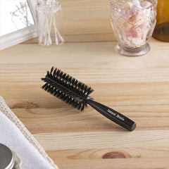 Shellfish Hair Brush KQ1543 Natural Hair Pork hair roll brush (sauce) S