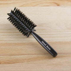 Shellfish Hair Brush KQ1543 Natural Hair Pork hair roll brush (sauce) S