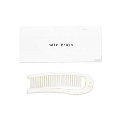 Professional Hair Brush, Disposable Folding, Slim Bifold Hair Brush, Lily, White, Amenities, 250 Pieces, Hair Brush