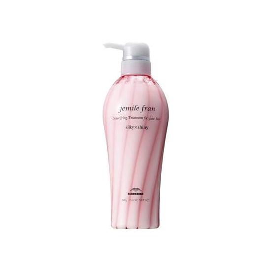 Milbon Gemile Fran Treatment Silky Shiny, 16.9 fl oz (500 ml)