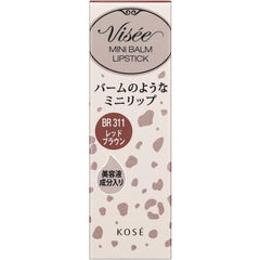 Visee Mini Balm Lipstick Lipstick Unscented PK812 Pink Dazzle 2.1g (x 1)