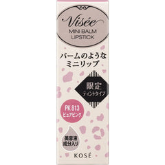 Visee Mini Balm Lipstick Lipstick Unscented PK812 Pink Dazzle 2.1g (x 1)