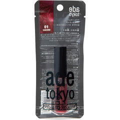 ade tokyo Additive-free Mizucolor Lip Moisturizing, wrinkle-resistant, removes with water, pearl (01 Pomegranate)