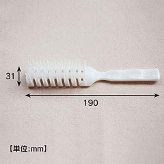 Professional Hair Brush, Disposable Skeleton Hair Brush, Bagless, Bulk Amenities, 200 Pieces, White