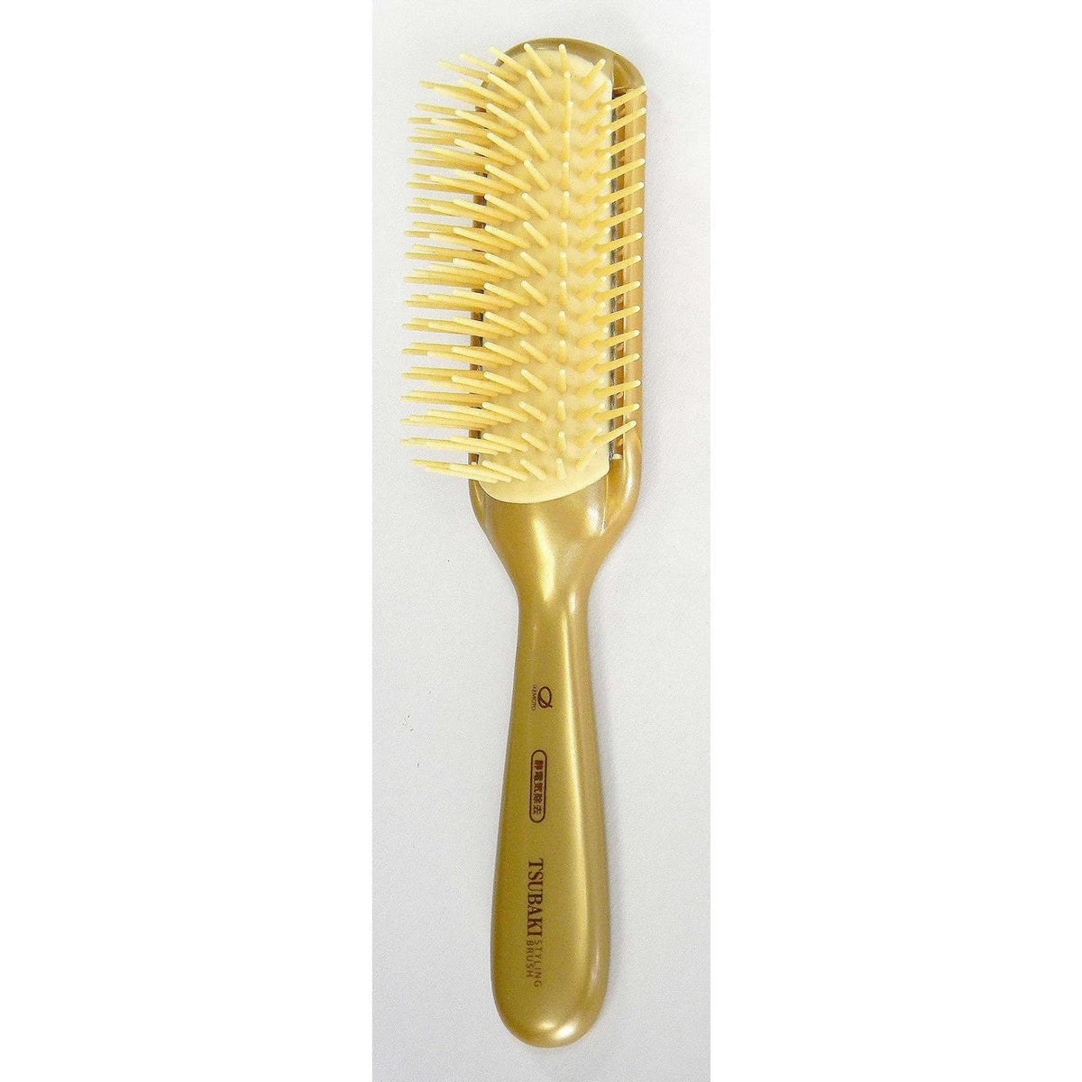 Ikemoto Hashiko Kogyo Ikemoto Camellia Oil Blended Static Removal Styling Brush (1 Piece), Comb Hair Brush