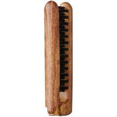 Olive squalane impregnated portable brush