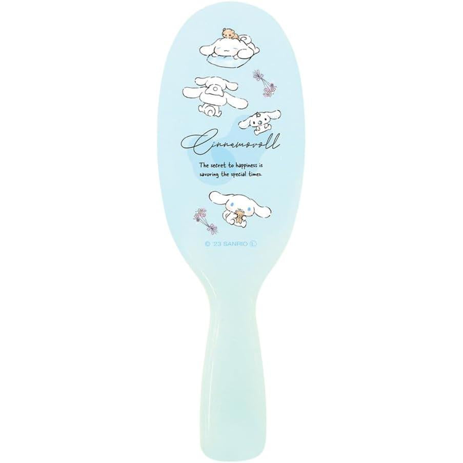 Teas-Factory Sanrio SR-5537714FC Smooth Hair Brush with Handle Fluffy Cinnamoroll H 6.1 x W 2.0 x D 1.2 inches (15.5 x 5 x 3 cm)