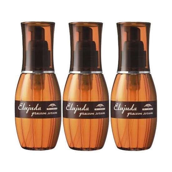 Milbon El Juda Grace on Serum, 4.2 fl oz (120 ml) x 3 Pieces Set