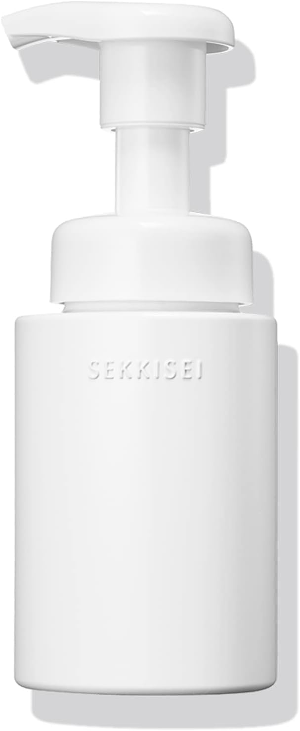 Sekkisei Clear Wellness Gentle Wash Facial Cleansing Foam 160mL Fluffy Meringue-like Foam For Sensitive Skin Pore Foam Facial Cleanser Unscented 1 piece