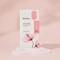 Mediheel Essential Mask (10P) / MEDIHEAL Essential Mask 10 sheets (Placenta) nourishing skin activity soybean collagen