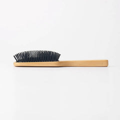 MUJI 82575149 Beech Wood Scalp Care Brush, Total Length 9.3 inches (23.5 cm)