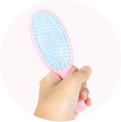 Tees Factory OU-5537697NF Smooth Hair Brush with Handle Namida Face H 6.1 x W 2.0 x D 1.2 inches (155 x 50 x 30 mm)